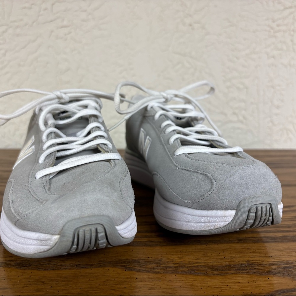 New Balance Women’s Gray Lace-Up Sneakers - Picture 2 of 8